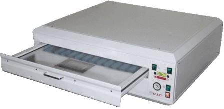 Châssis d'insolation double face à vide